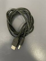 Genuine Black 2.0 USB Cable: AWM 2725, 30V, 28AWG/2C - e960 - $36.48 MXN