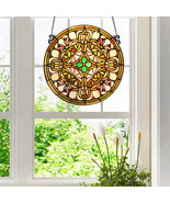 Fine Art Living-Tree of Life Tiffany Style Handmade Stained Glass Window... - £116.14 GBP