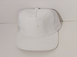 Weiß Baseball Kappe Truckerhut Sportcap Snapback Kord Netz - Neu - $15.57