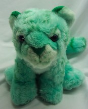 Wild Republic Soft Teal Green Tiger 12&quot; Plush Stuffed Animal Toy - £15.58 GBP