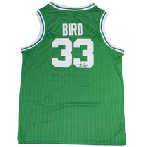 Larry Bird Signed Celtics Jersey Bird Holo COA Autograph Boston Inscript... - £435.25 GBP