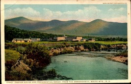Postcard Fabyan House and Presidential Range From The..White Mountains NH BK49 - £3.18 GBP