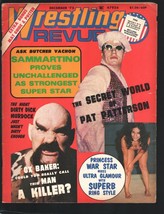 Wrestling Revue 12/1975-Ox Baker cover-Pat Patterson-Dirty Dick Murdock-Girl ... - £44.92 GBP