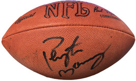 Peyton Manning signed Official Wilson Leather Game Football  Steiner Holo #08791 - £382.68 GBP