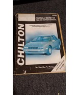GENERAL MOTORS - Chevrolet Corsica and Beretta, 1988-1996 REPAIR by Chilton - £7.86 GBP