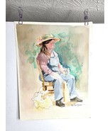 The Gardener Painting Art Signed by Artist - €56,18 EUR