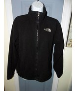 The North Face Black Full Zip Fleece Jacket Size M Women&#39;s EUC - $56.05
