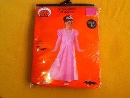 Size small princess costume dress Rubies Age 3  4 years pink gown - £11.85 GBP