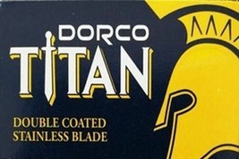 100 Dorco Titan Ddouble edge razor blades - $14.95