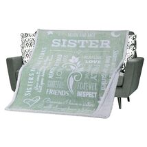 FILO ESTILO Sister Blanket Sherpa 60x50in Sage Green - €17,82 FILO ESTILO Sister Blanket Sherpa 60x50in Sage Green - €17,82 EUR