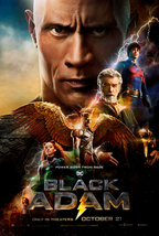  Black Adam Poster The Rock 2022 Movie DC Comics Art Film Print 24x36&quot; 27x40&quot; #2 - £9.50 GBP+