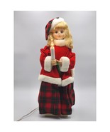 Telco The Original Motion-ettes Of Christmas Animated Girl With Candle 1... - $89.95