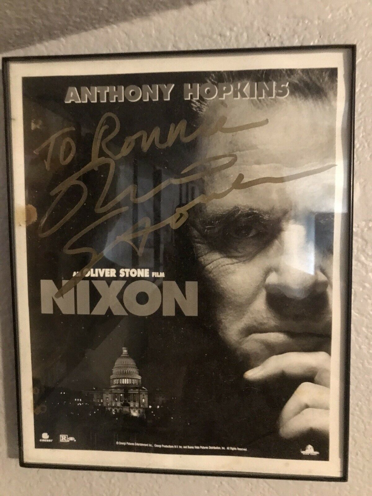 Oliver Stone Signed Movie Poster 8 x 10 - $16.83