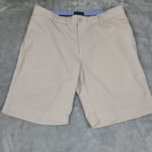 Peter Millar Collection Concorde Chino Garment Dyed Shorts Khaki Sz 34 $... - $32.90