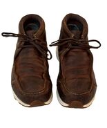 Ariat Men&#39;s Leather Chukka Boots Brown Moc Toe Size 12EE Style 10044186 - $49.99