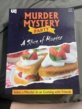 Murder Mystery Party Game A Slice Of Murder Complete - $9.90