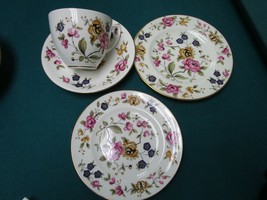 COALPORT ENGLAND SAN REMO CUPS SAUCERS  DISHES 4 PCS SET - CREAMER SUGAR... - $35.63+