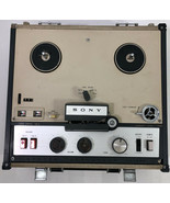 Vintage Sony TC-200 7&quot; Reel to Reel Tape Player Recorder Machine with Sp... - £101.11 GBP