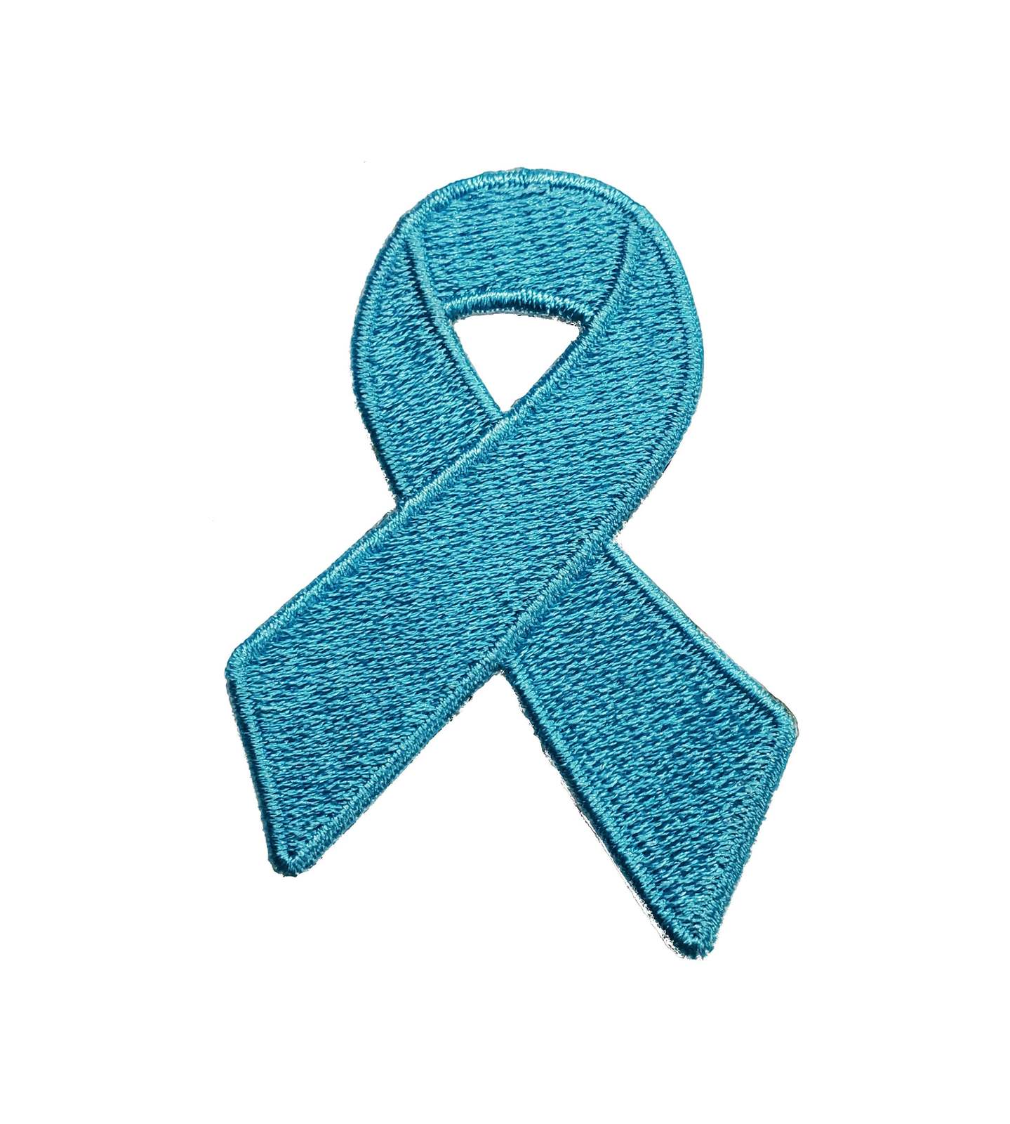 Awareness Ribbon National Recovery Embroidered Iron On Patch September Turquoise - $5.97