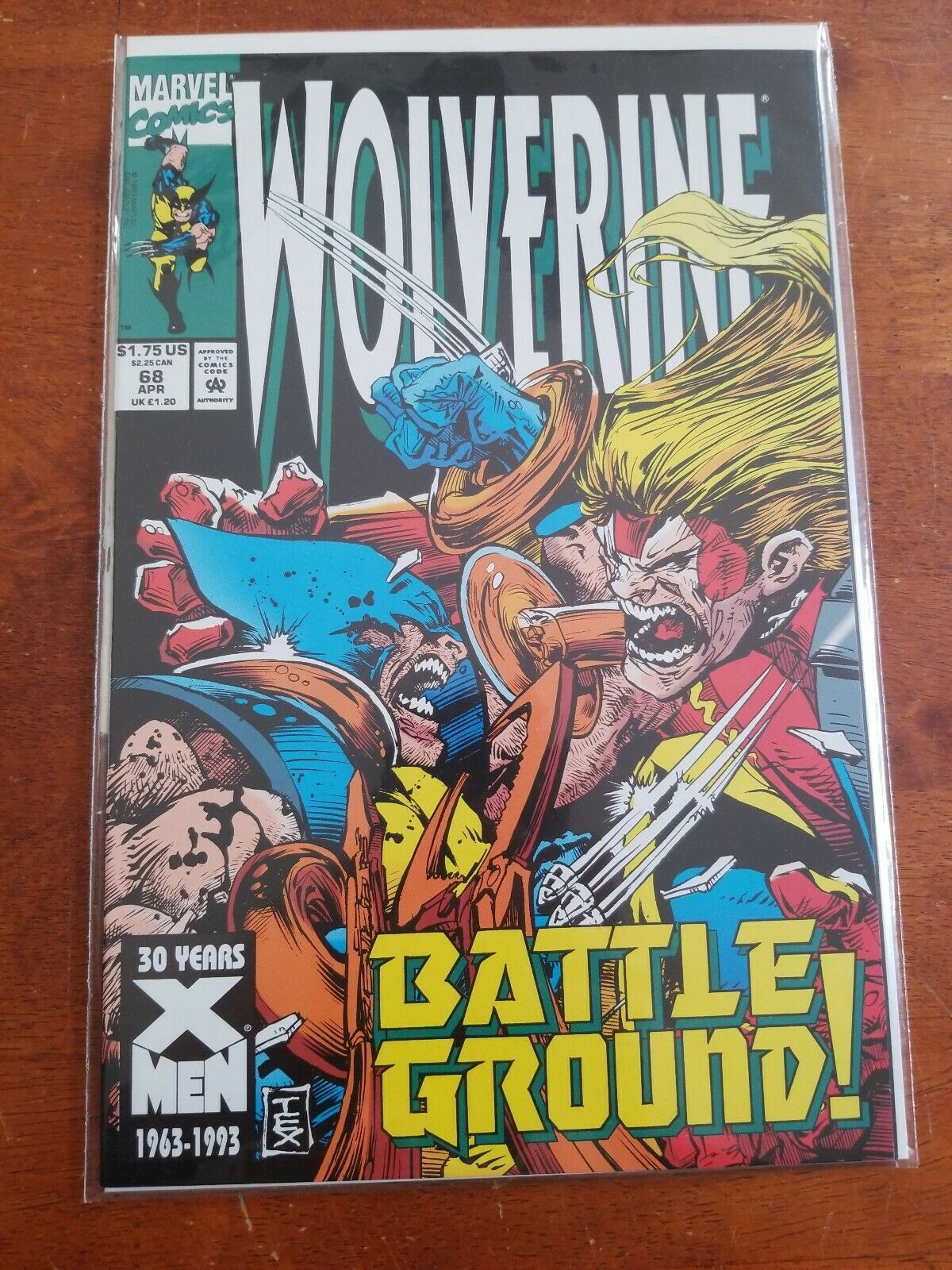 Wolverine (1988-2003 series) #68 Marvel comics. - $3.92