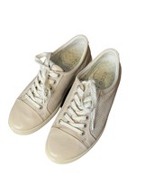 Ecco Women Golf Shoes Hybrid 2 Lace Up Low Top Beige Size 6 - $37.61