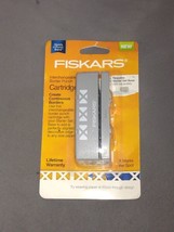 New! Fiskars X Marks The Spot Interchangeable Border Punch Cartridge 101390-1001 - £15.54 GBP
