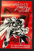 DARK WOLF (circa 1989) Eternity Comics  11&quot; x 17&quot; promotional poster - $20.92 CAD