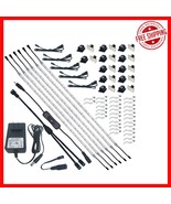 Modern 6-Strips LED Light Kit - Instant On 24W Warm White for Stylish Ca... - $907.00 MXN