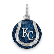 SS Kansas City Royals Enameled Baseball Charm - £63.00 GBP