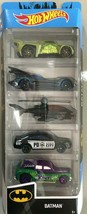 Hot Wheels - Batman  - 5 Car Pack - Scale 1:64 - £14.05 GBP