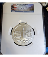 2011 P 5 OZ SILVER NGC SP 69 GETTYSBURG  cheapest price PROOF Coin - $413.44 CAD
