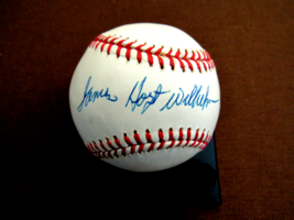 Hoyt Wilhelm James Giants Orioles White Sox Hof Signed Auto Vtg Oal Baseball Jsa - £118.69 GBP