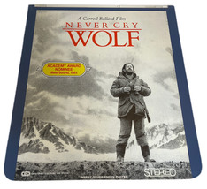 Never Cry Wolf Laser Disc Videodisc CED - £5.79 GBP