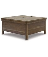Moriville - Lift Top Cocktail Table - Grayish Brown - $437.99