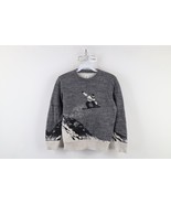 Vintage Gap Boys Medium All Over Print Snowboard Mountain Knit Crewneck ... - $919.94 MXN