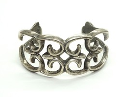 Southwest Openwork Sterling Silver Cuff Bracelet - £194.75 GBP