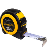 7325; 25&#39; X 1&quot; Magnetic Maggrip Tape Measure, Yellow/Black - $16.18