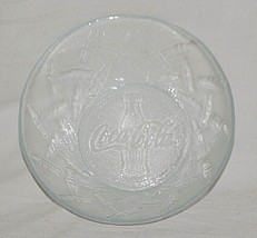 Coca Cola Coke Soup Cereal Bowl Clear Glass - $369.71 MXN