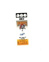 Aug 27 1997 LA Dodgers @ Pittsburgh Pirates Ticket Mike Piazza 2 HR 6 RBI - £47.46 GBP