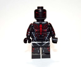 Spider-Man Dark Red suit Across the Spider-Verse Building Minifigure Bricks US - £5.61 GBP