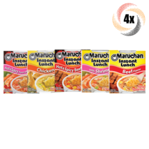 4x Cups Maruchan Instant Lunch Variety Ramen Noodles Soup | 2.25oz | Mix & Match - £7.73 GBP