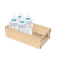 Ligne Collection Baby Bottle Nursery Food Organizer Bin Clear Handles - €2,41 EUR Ligne Collection Baby Bottle Nursery Food Organizer Bin Clear Handles - €2,41 EUR