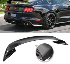 For 2015-2021 Ford Mustang GT350R Style Real Carbon Fiber Rear Trunk Spo... - £275.25 GBP