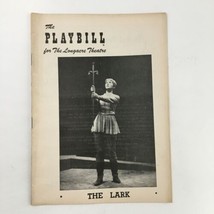 1956 Playbill Longacre Theater Presents Julie Harris in The Lark by J. A... - $18.95