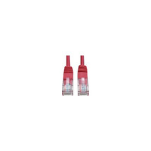 TRIPP LITE N002-006-RD 6FT CAT5E MOLDED PATCH CABLE M/M RED - $23.48