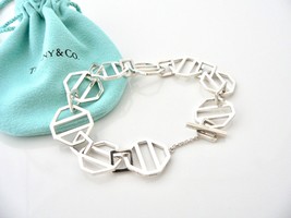 Tiffany & Co Zellige Bracelet Toggle Bangle Chain Picasso Love Gift Pouch T Co - £630.48 GBP