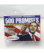 President Obama 500 Promises Card US Games System SEALED - $485.20 MXN
