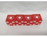 Set Of (4) Vintage Sands Hotel Las Vegas Casino Dice - $55.43