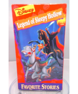  VHS Disney Favorite Stories Legend Of Sleepy Hollow Vintage  1992 Untested - £5.88 GBP