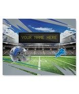 Official NFL Detroit Lions Personalized 62&quot; x 84&quot; Washable Rug - $271.65 CAD